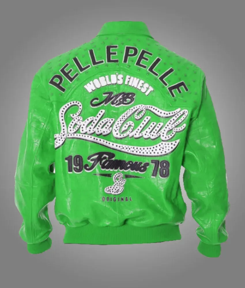 Pelle Pelle Soda Club Green Jacket | Pelle Pelle Jacket