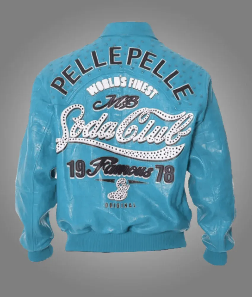 Pelle Pelle Soda Club Turquoise Jacket