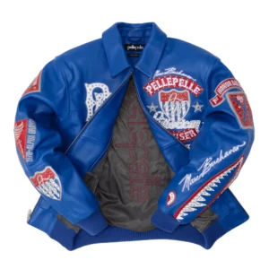 Pelle Pelle American Bruiser Blue Jacket | Leather Jacket view 3