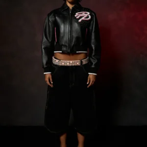 Pelle Pelle Greatest Of All Time Womens Crop Jacket view 2