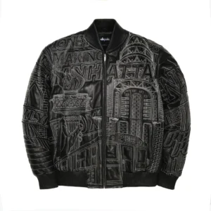 Pelle Pelle NYC Boro Quilted Black Jacket