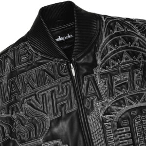 Pelle Pelle NYC Boro Quilted Black Jacket view 9