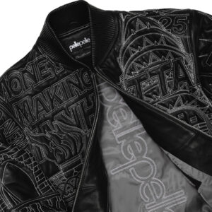 Pelle Pelle NYC Boro Quilted Black Jacket view 7