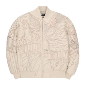 Pelle Pelle America Quilted Leather Jacket