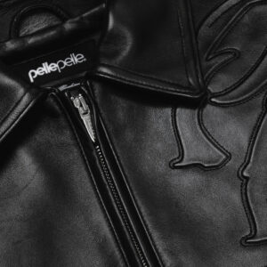 Two Tone Pelle Pelle Black Jacket view 5