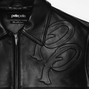 Two Tone Pelle Pelle Black Jacket view 6