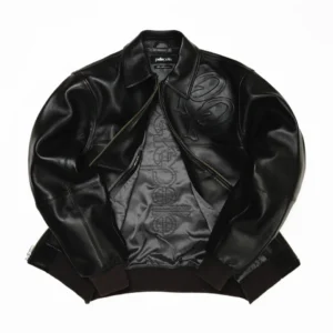 Two Tone Pelle Pelle Black Jacket view 3