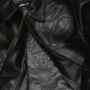 Two Tone Pelle Pelle Black Jacket view 4