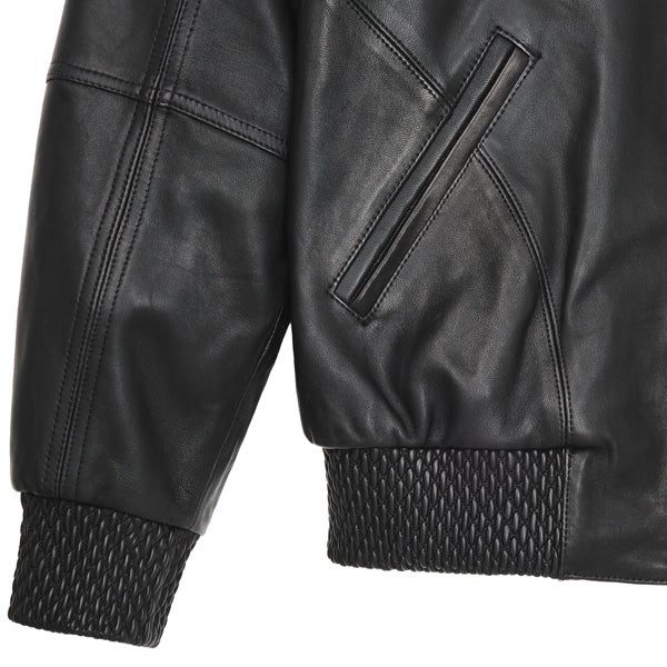 Pelle Pelle Basic Burnish Black Jacket | Pelle Pelle Jacket view 5