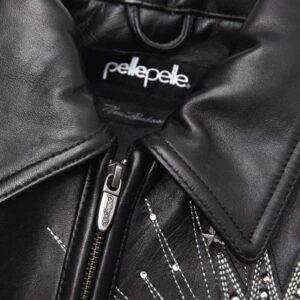Pelle Pelle American Legend Plush Black Jacket | Pelle Pelle view 3