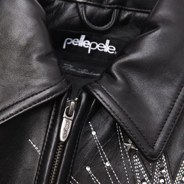 Pelle Pelle American Legend Plush Black Jacket | Pelle Pelle view 3