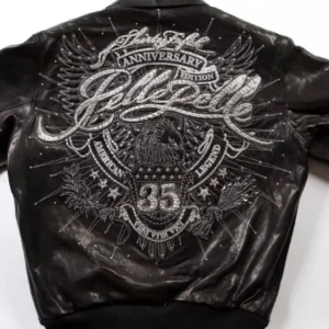 Pelle Pelle 35th Anniversary Black Leather Jacket view 1