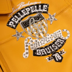 Pelle Pelle American Bruiser Womens Cropped Jacket view 4
