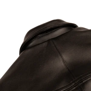 Corded Pelle Pelle Black Jacket view 4