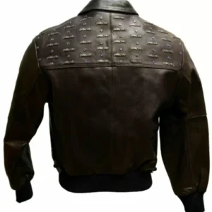 Pelle Pelle Emblem Leather Jacket Black | Pelle Pelle Jacket view 2
