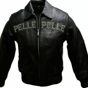 Pelle Pelle Pride Studded Black Jacket view 2