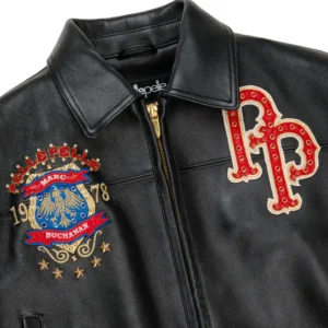 World Famous Pelle Pelle Womens Black Jacket view 5