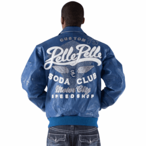 Pelle Pelle Soda Club Blue Jacket | Pelle Pelle Jacket