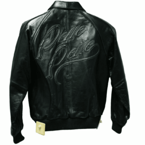 Black Green Pelle Pelle Leather Jacket view 1