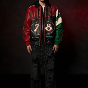 Pelle Pelle Daytona Special Red Leather Jacket view 10