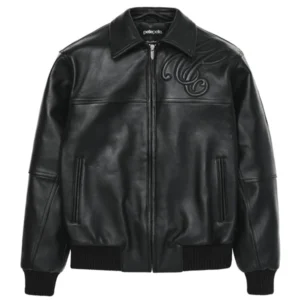Pelle Pelle Puff Plush Black Jacket | Pelle Pelle Jacket view 2