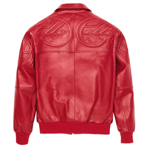 Pelle Pelle Puff Plush Red Jacket 2023 | Pelle Pelle Jacket view 3