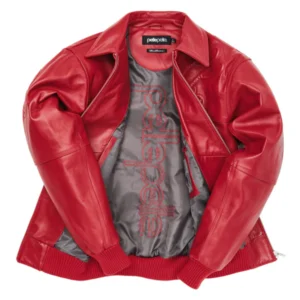 Pelle Pelle Puff Plush Red Jacket 2023 | Pelle Pelle Jacket view 2