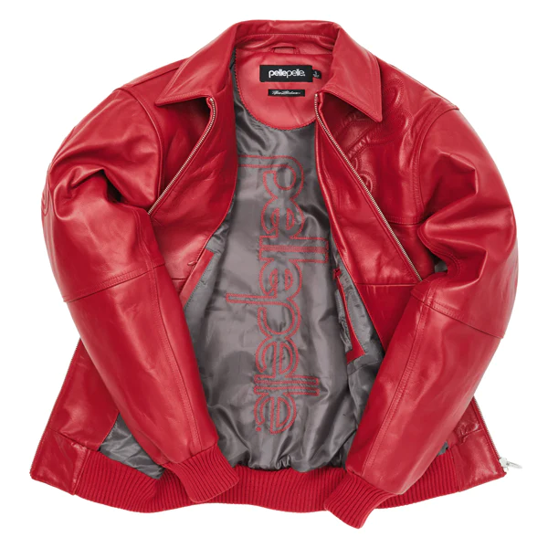 Pelle Pelle Puff Plush Red Jacket 2023 | Pelle Pelle Jacket view 2