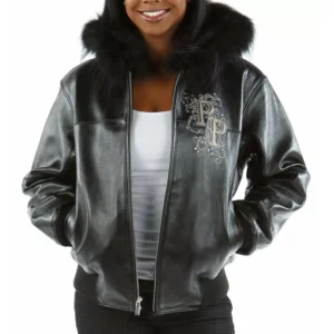 Pelle Pelle Shoulder Crest Fur Hood Jacket | Women Jacket