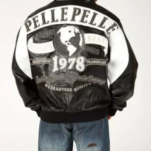 Black White Pelle Pelle 1978 Studded Jacket view 1