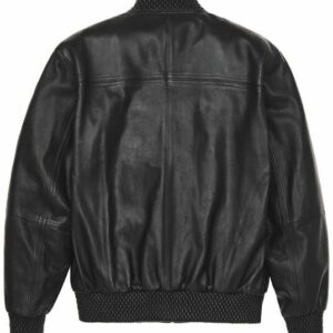 Pelle Pelle Basic Burnish Black Jacket | Pelle Pelle Jacket view 2