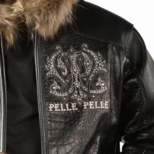 Pelle Pelle Forever Fearless Black Jacket | Fur Hood