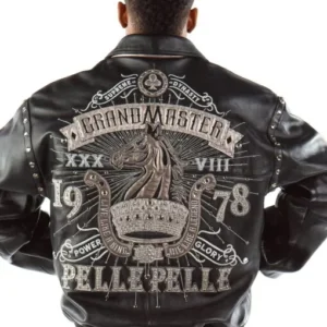 Pelle Pelle Grandmaster Black Leather Jacket view 1