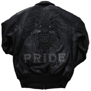 Pelle Pelle Pride Studded Black Jacket view 1