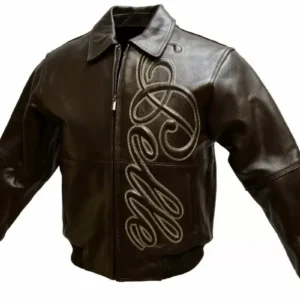 Pelle Pelle Dark Brown Bomber Leather Jacket view 1