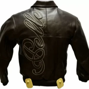 Pelle Pelle Dark Brown Bomber Leather Jacket view 2