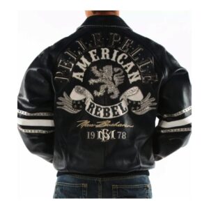 Pelle Pelle American Rebel Black Jacket | Pelle Pelle