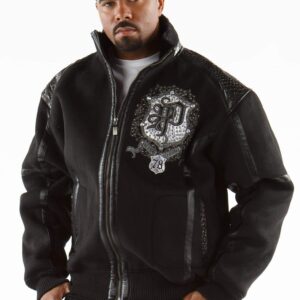 Black Fur Hood Legendary Jacket Pelle Pelle Jacket view 2