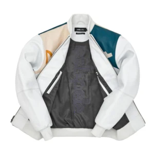 Pelle Pelle White Picasso Leather Jacket | Men & Women view 5