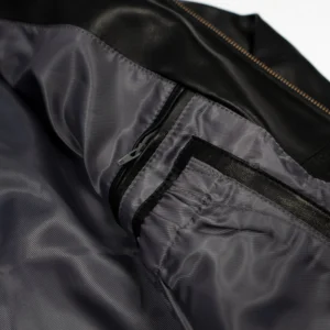 Pelle Pelle Basic Burnish Black Jacket | Pelle Pelle Jacket view 8