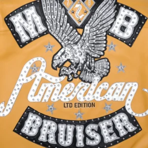 Pelle Pelle American Bruiser Yellow Jacket | Leather Jacket view 5