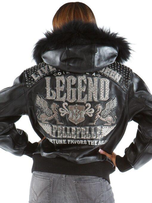 Pelle Pelle Live Like A Queen Black Leather Jacket