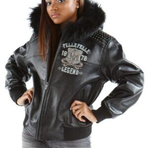Pelle Pelle Live Like A Queen Black Leather Jacket view 2