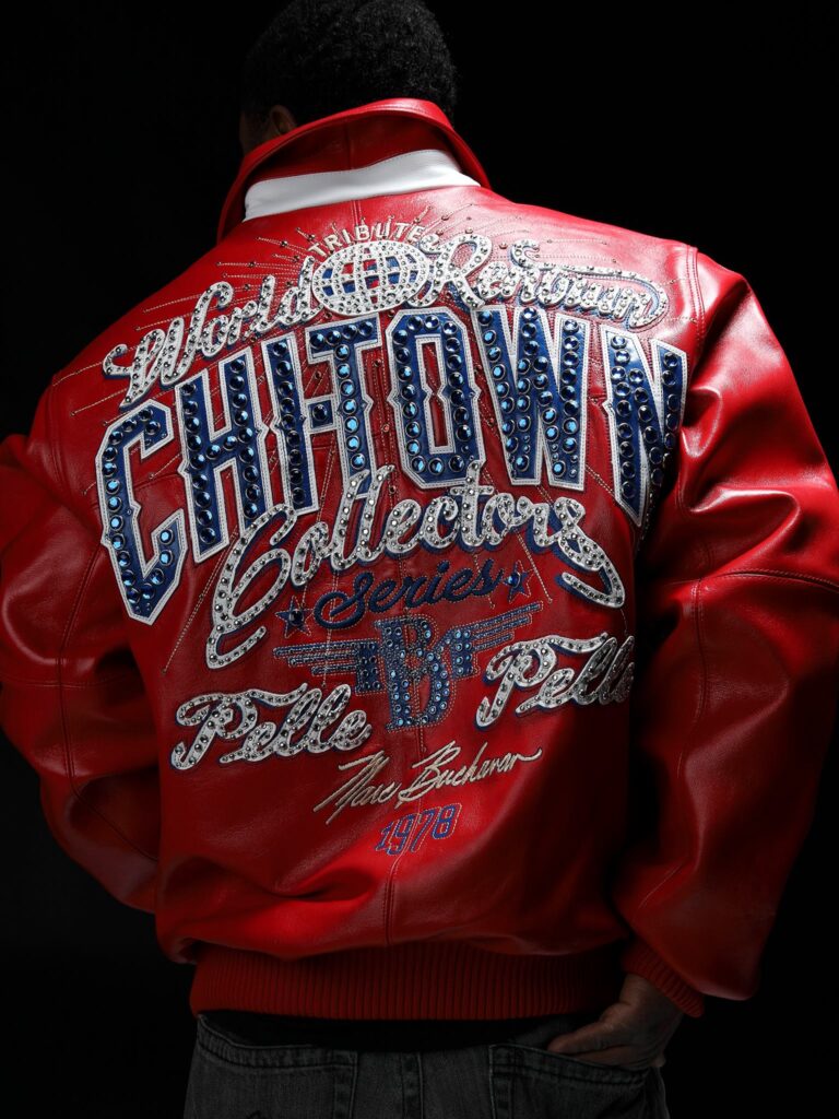Pelle Pelle Chi-Town Red Leather Jacket | Pelle Pelle Jacket