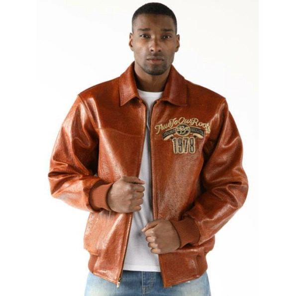 Pelle Pelle Brown Marc Buchanan Men Jacket | Leather Jacket