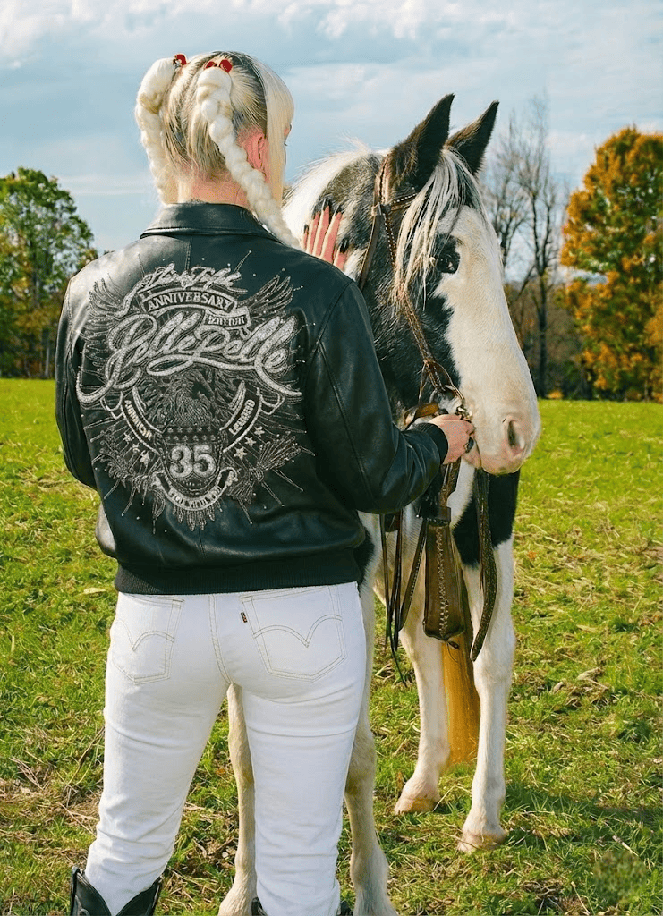 Pelle Pelle 35th Anniversary Black Leather Jacket