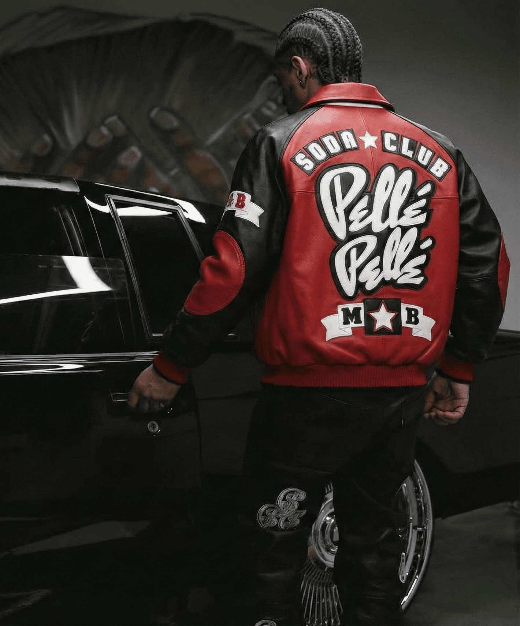 Pelle Pelle Soda Club Red Leather Jacket | Pelle Pelle Jacket